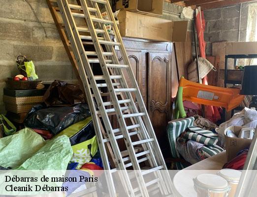 Débarras de maison 75 Paris Cleanik Débarras
