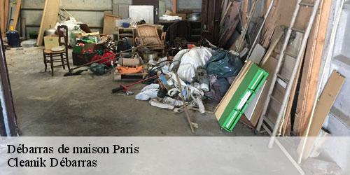 Débarras de maison 75 Paris Cleanik Débarras